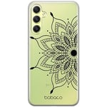 BABACO ERT Group Coque de téléphone Portable pour Samsung A34 5G Original et sous Licence Officielle Motif Mandalas 004 Parfaitement adapté à la Forme du téléphone Portable, Coque en TPU