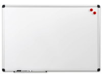 Whiteboard 90X60 Cm Magnetisk Med Aluminiumsramme Inkl. 1 Marker Og 2 Magneter