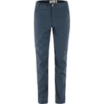 Fjällräven Womens High Coast Trail Trousers (Blå (NAVY/560) 36)