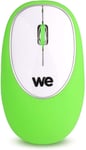 Souris sans Fil 1000 DPI Connexion USB - Ultra-Léger Ambidextre - Compatible avec PC/Mac - Vert