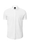 Joop ! Mens Short Sleeve Shirt - White - Size 2XL