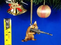 Decoration Ornament Xmas Decor SPY Animal Abyssinian Cat CODE NANE AB K1522_E