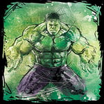 Avengers: Age Of Ultron "Hulk" Canvas Print, Cotton, Multi-Colour, 3.20 x 40.00 x 40.00 cm