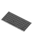 HP 840/EB 14 G5/G6 - NO (Privacy) - Bærbart tastatur - til utskifting - Norsk