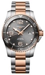 LONGINES L37813787 HydroConquest 41 mm Automatic Dual Tone Watch