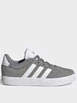 adidas Sportswear Unisex Kids Vl Court 3.0 Trainers - Grey, Grey, Size 11 Younger