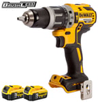 Dewalt DCD796N 18V Cordless Brushless 2 Speed Combi Drill with 2 x 5.0Ah Battery