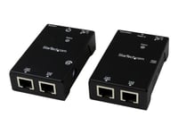 Startech.Com Hdmi Over Cat5e / Cat6 Extender With Power Over Cable - 165 Ft (50M) Hdmi Video/Audio Over Dual Ethernet Cable Extender (St121shd50) - Förlängd Räckvidd För Audio/Video - Över Cat 5E/6 - Upp Till 50 M - För P/N: St128hdmi2, Sva12m2neua,