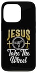 iPhone 13 Pro Jesus take the Wheel Hot Rod Case