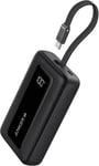 Anker Zolo Power Bank, 20,000mAh 30W High-Speed Portable Charger with Built-In 1