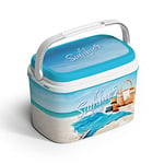 Large Cooler Box Camping Beach Lunch Picnic Insulated Food Freezer Box (Beach)