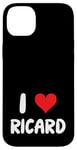 Coque pour iPhone 14 Plus I Love Ricard - Cœur