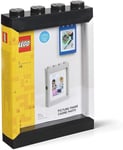 LEGO BLACK PHOTO PICTURE DISPLAY FRAME 5 X 7 INCH DOUBLE SIDED AND STACKABLE NEW