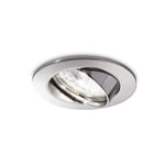 Swing 1 Light Tiltable Recessed Spotlight (3 Pack) Chrome GU10