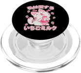 Lait aux fraises du Japon Anime Chat Kawaii Strawberry Lait PopSockets PopGrip pour MagSafe