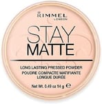 Rimmel London Stay Matte Pressed Powder  - 002 Pink Blossom new