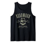 Deadwood South Dakota USA Skull Design Tank Top