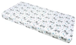 Medi Partners Drap Housse pour Un lit bébé 60x120 cm 100% Coton literie bébé Matelas Enfant Sac de Couchage lit bébé