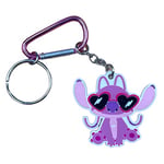 South Coast Jewellery Angel Glasses Lilo Stitch Disney Cast and Classic Keyring Keychain Bag Pencil Case Charm Pendent Zip Accessory