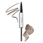 Julep Brow 101 Waterproof Eyebrow Pencil & Tinted Gel (Taupe) 2-in-1 Micro Brow Pencil & Long-Lasting Brow Gel with Microfibres to Sculpt, Fill, Shape, and Define