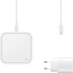 Samsung White 15W Qi Wireless Charging Pad with EU Plug - EP-P2400TWEGEU