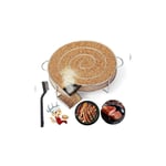 Tigrezy - Générateur de Fumée Froide pour Fumoir Fumage Viande Poisson avec Brosse Nettoyage Grille Barbecue Smoker Fumage à chaud et à froid bbq