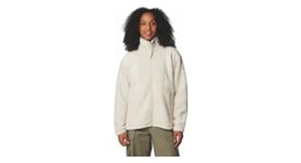 Veste polaire femme columbia sherpa panorama ii beige