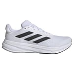 adidas Homme Response Super M Running Shoes Chaussures de Course, Cloud White/Core Black/Halo Silver, 42 EU