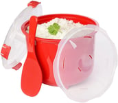 Microwave Rice Cooker | 2.6 L | Dishwasher Safe Small Rice Cooker | Bpa-Free