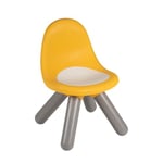 Smoby - Kid Chaise - Mobilier pour Enfant - Dès 18 Mois - Intérieur et Extérieur - Jaune - 880117