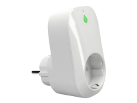 Shelly Plug White, Trådlös, Wi-Fi, 2,4 - 2,5 GHz, 802.11b, 802.11g, Wi-Fi 4 (802.11n), inomhus, Vit