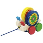 GOKI - 54970 - JOUET EN BOIS - ANIMAL A TIRER - ESCARGOTS