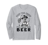 Keep The Candy I'll Take The Beer Halloween Long Sleeve T-Shirt