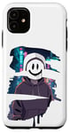 Coque pour iPhone 11 Anime Urban Futurist Drip