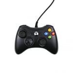 Manette De Jeu Filaire Usb Pour Xbox 360 /Slim, Contrôleur Pour Pc Sous Windows 7/8/10, Compatible Avec Jeu Steam