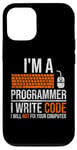 iPhone 12/12 Pro I'm A Programmer I Write Code Will Not Fix Computer Funny Case