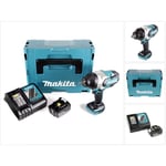 Makita - dtw 1002 RF1J 18 v Li-Ion Brushless Boulonneuse à chocs sans fil avec Boîtier Makpac + 1x Batterie bl 1830 3,0 Ah + Chargeur rapide dc 18 rc