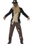 Goosebumps The Scarecrow Costume, Black, With Jacket & Mock Shirt, .. Cost-m