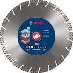 Bosch Accessories 1x Disques à tronçonner diamantés Expert MultiMaterial (pour Béton, Ø 300 mm, Accessoires Grande meuleuse angulaire)