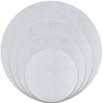 KUPINK Cake Board Thin Cake Boards Reusable Round Cake Drum for Parties Weddings and Birthday Cakes 6 Inch 8 Inch 10 Inch 12 Inch