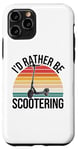 iPhone 11 Pro Scooter Electric Retro Vintage Street Stunt E-Scooter Tricks Case