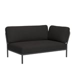 Houe - LEVEL Corner - Right - Sooty Grey - Utendørs sofaer - Henrik Pedersen