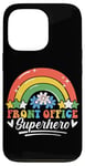 Coque pour iPhone 13 Pro Rainbow Stars, super héros du front office