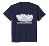 Youth Percy The Park Keeper Ducks Dancing In The Rain Kids T-Shirt