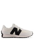 New Balance Junior Unisex 327 Trainers - White, White, Size 5 Older