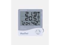 Weather Station Mesmed Mesmed Hygrometer Mm-778 Higo Plus With A Thermometer And Clock Function