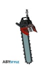 Abysse - CHAINSAW MAN - Chainsaw Man Head Keychain x4 - Nøkkelring