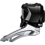 SHIMANO Deore XT Di2 Dérailleur Avant. Mixte-Adulte, Noir, Double