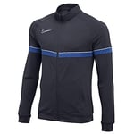Nike Veste de Football de Survêtement en Tricot pour Garçon, Bleu (Obsidienne/Blanc/Bleu Royal), XS