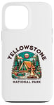 Coque pour iPhone 13 Pro Max Randonnée familiale en plein air dans le parc national de Yellowstone Forest